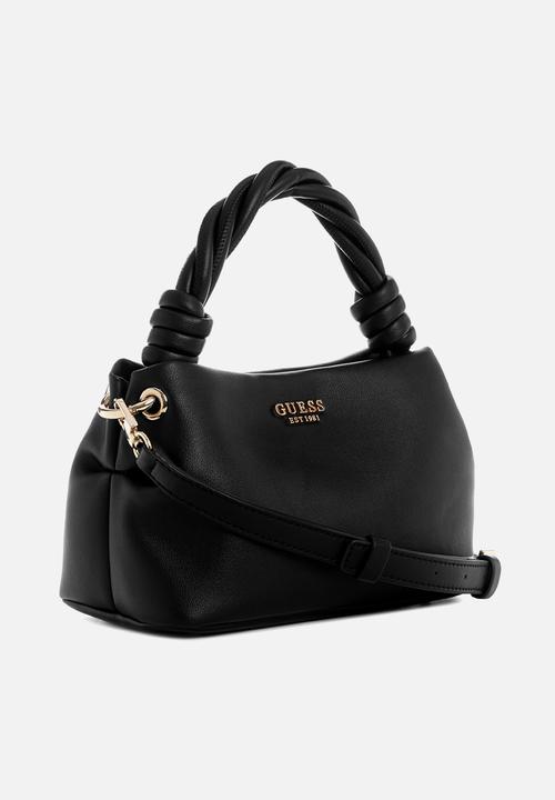 GUESS - Sansa crossbody top handle bag - black