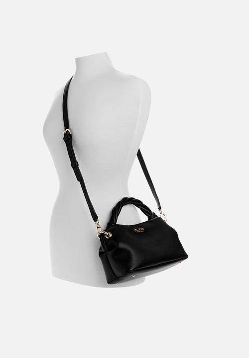GUESS - Sansa crossbody top handle bag - black