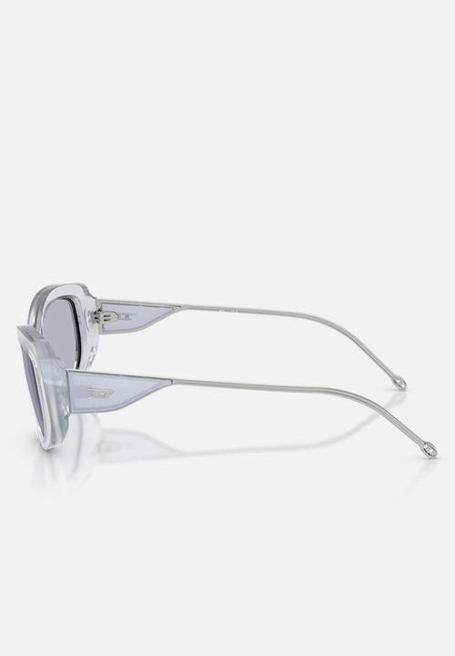 Diesel  - DSL - Shiny Transparent Iridescent-Blue