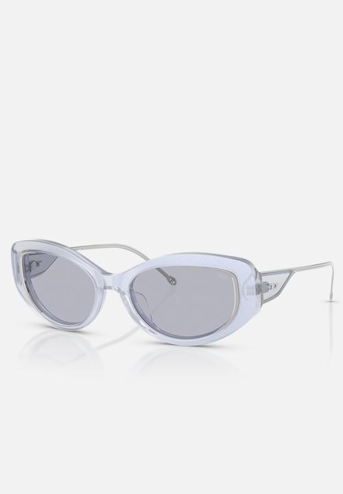 Diesel  - DSL - Shiny Transparent Iridescent-Blue