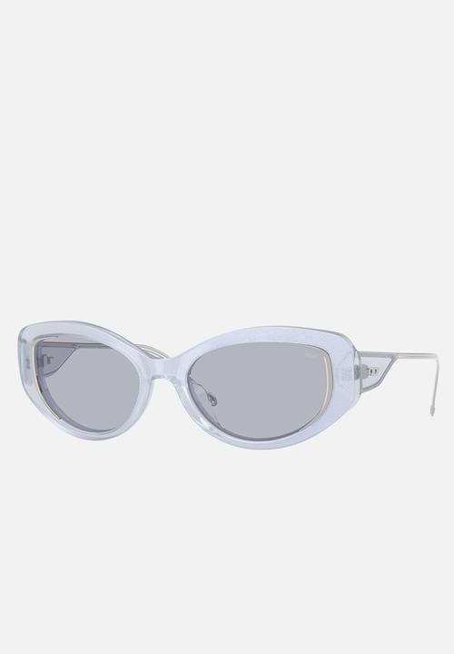 Diesel  - DSL - Shiny Transparent Iridescent-Blue