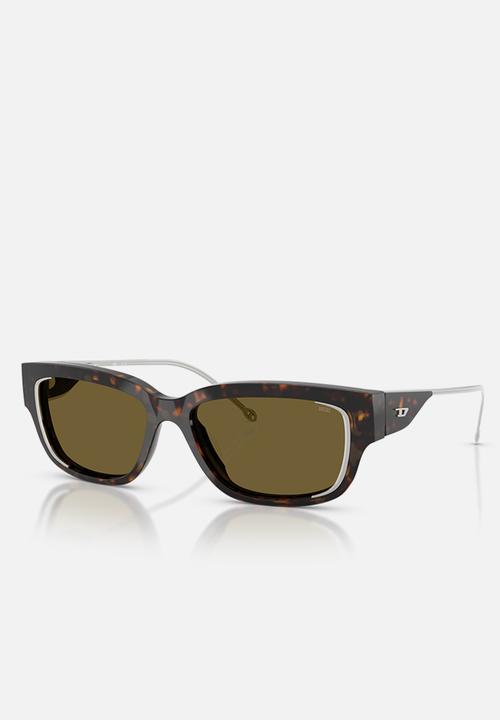 Diesel  - DSL - Shiny Dark Havana-Tortoise