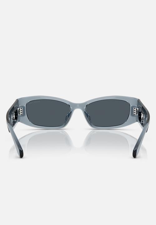Michael Kors Eyewear - Rhodes - Denim Transparent-Blue