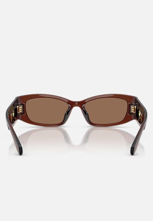 Michael Kors Eyewear - Rhodes - Brown Transparent-Brown