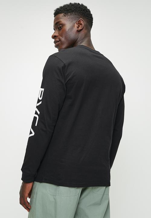 RVCA - Big RVCA long sleeve tee - black