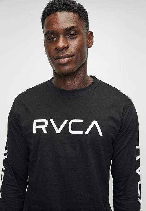 RVCA - Big RVCA long sleeve tee - black