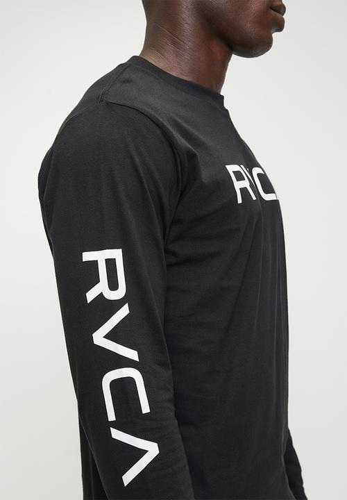 RVCA - Big RVCA long sleeve tee - black