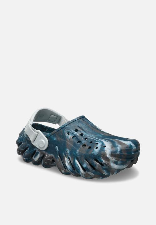 Crocs - Echo Marbled Clog K - Black Sand/Multi