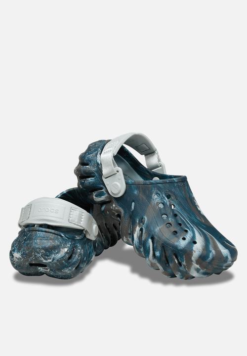 Crocs - Echo Marbled Clog K - Black Sand/Multi