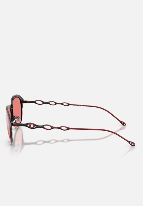 Diesel  - DSL - Shiny Brushed Burgundy Red