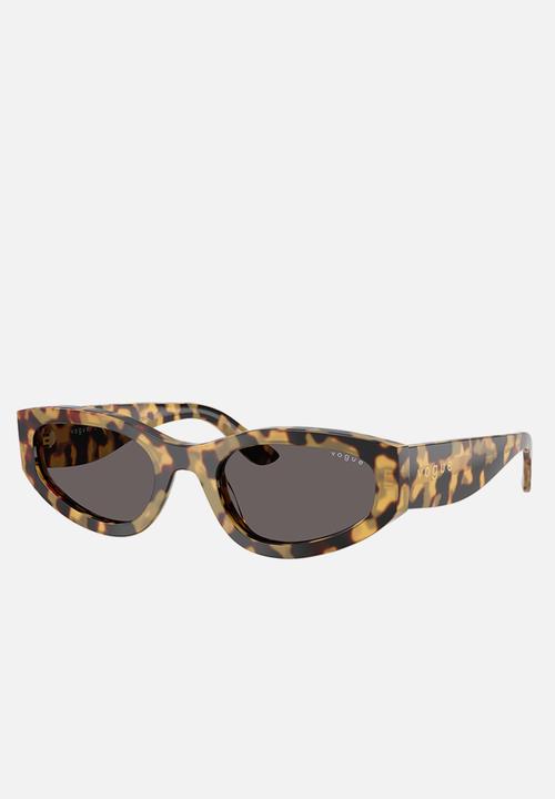 Vogue Eyewear - Vogue Eyewear Irregular - yellow tortoise 