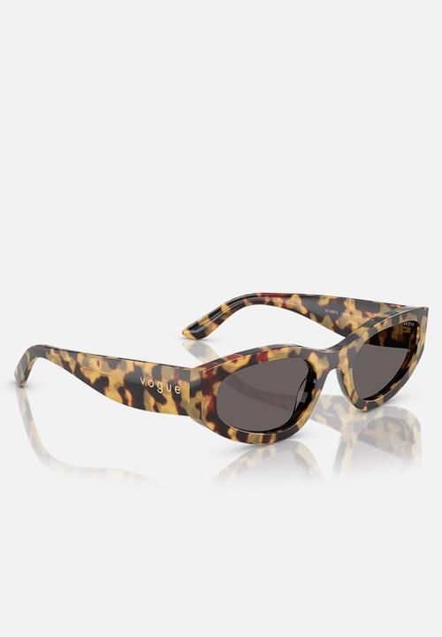 Vogue Eyewear - Vogue Eyewear Irregular - yellow tortoise 