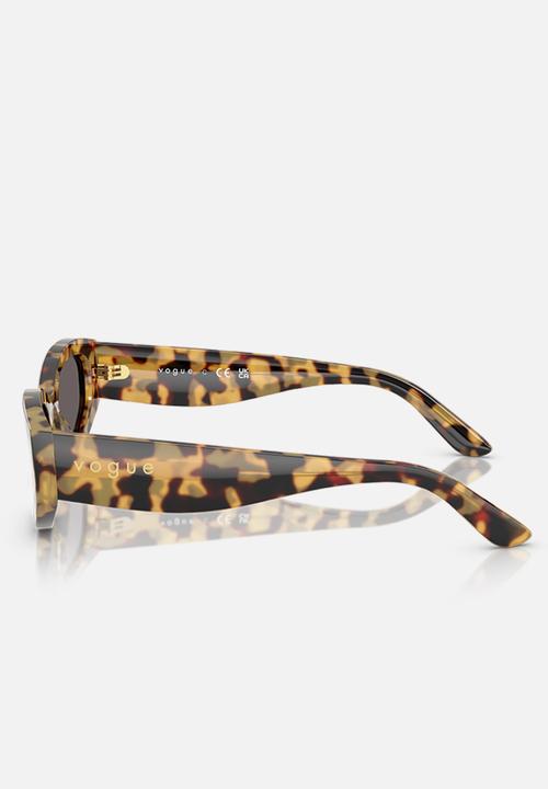 Vogue Eyewear - Vogue Eyewear Irregular - yellow tortoise 