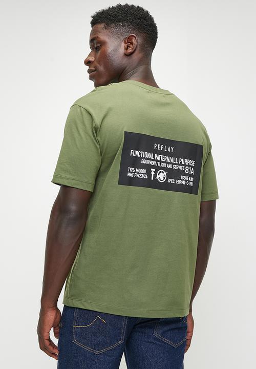 Replay - Tshirt - Army