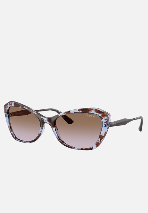 Vogue Eyewear - Vogue Irregular - Blue Havana-Blue
