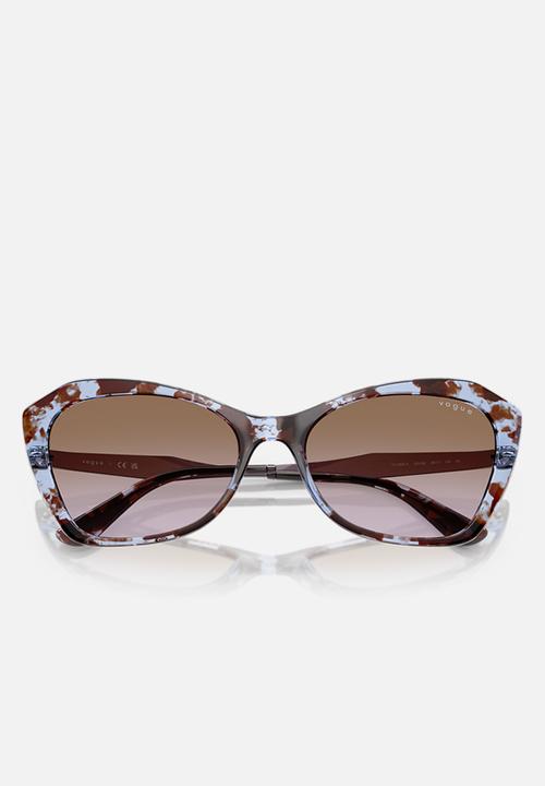 Vogue Eyewear - Vogue Irregular - Blue Havana-Blue