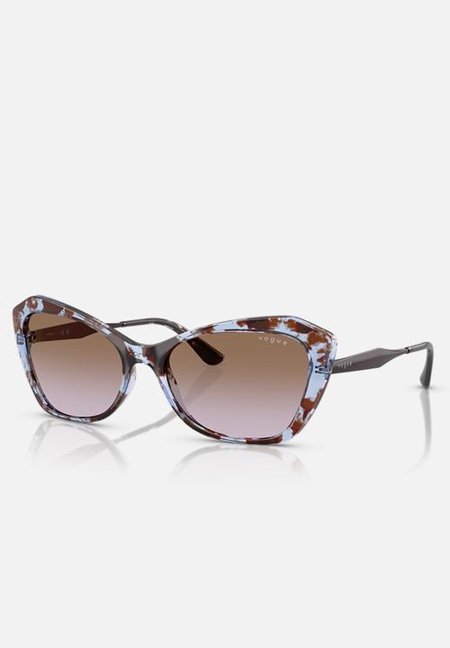 Vogue Eyewear - Vogue Irregular - Blue Havana-Blue