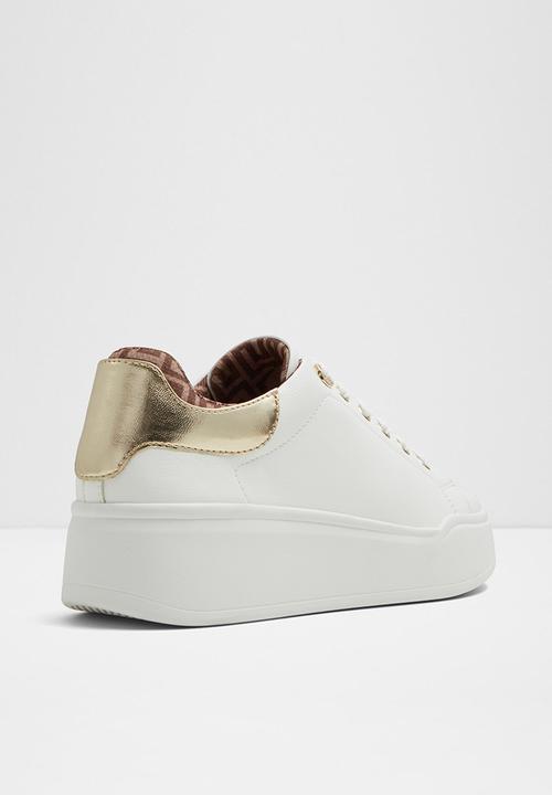 ALDO - Niny Sneaker - White & Gold
