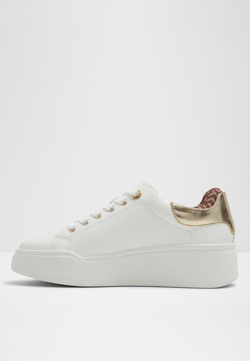 ALDO - Niny Sneaker - White & Gold