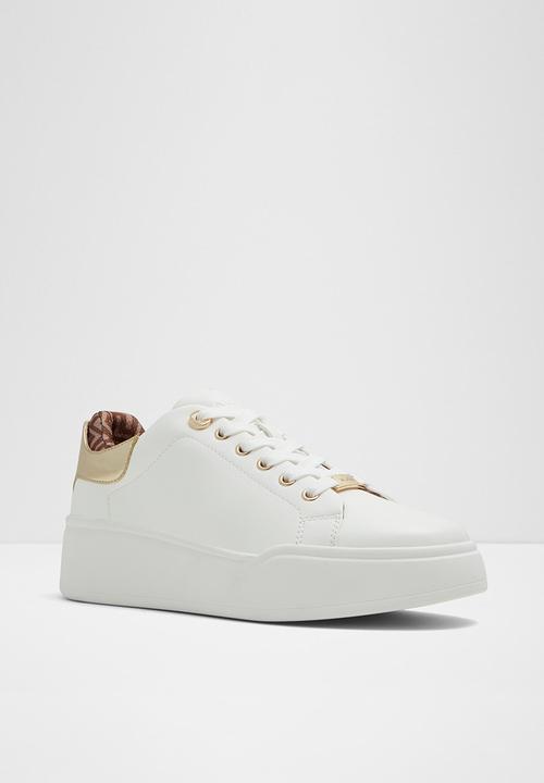 ALDO - Niny Sneaker - White & Gold
