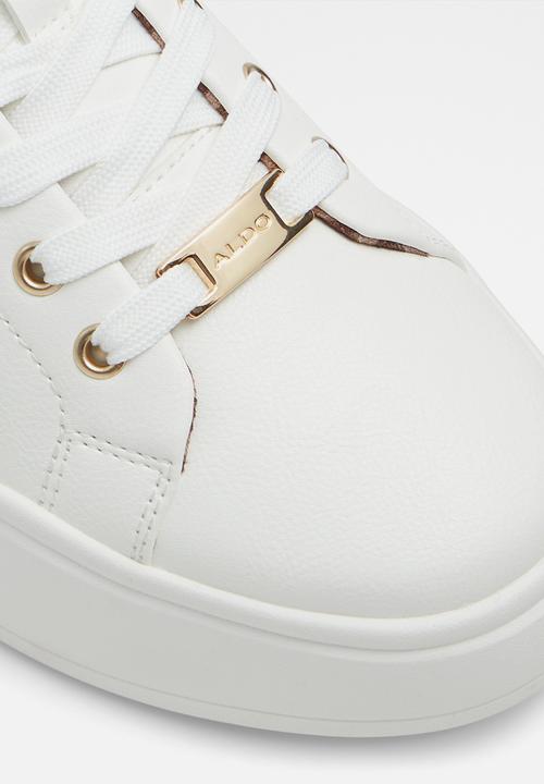 ALDO - Niny Sneaker - White & Gold