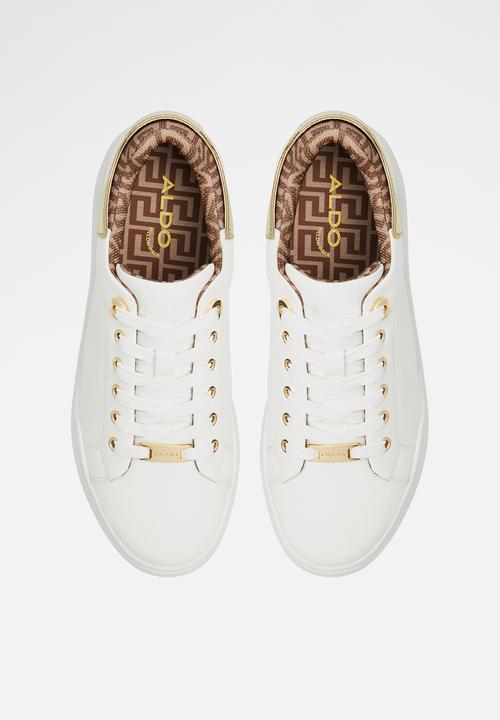 ALDO - Niny Sneaker - White & Gold