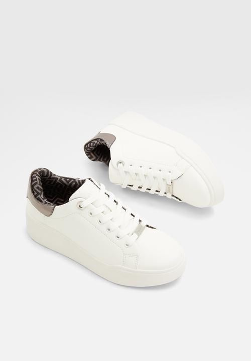 ALDO - Niny Sneaker - White & Silver