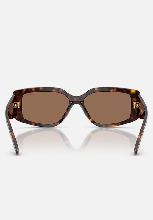 Vogue Eyewear - Vogue Rectangle - Dark Havana-Brown