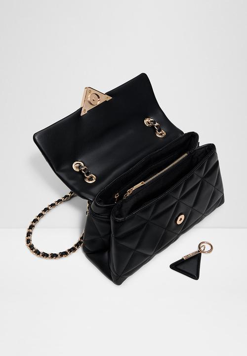 ALDO - Softpuffquilt crossbody bag-black