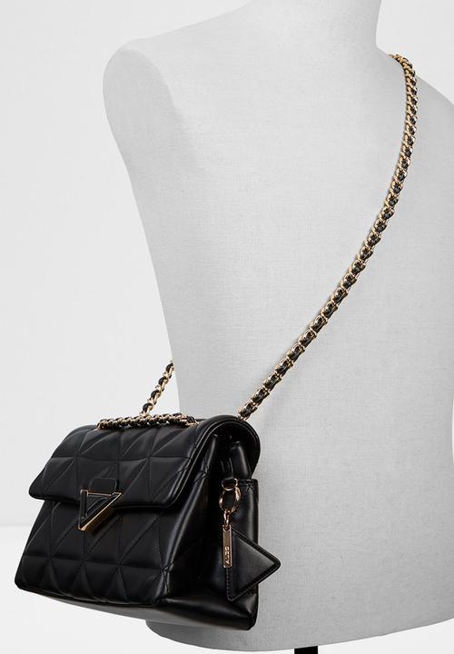 ALDO - Softpuffquilt crossbody bag-black