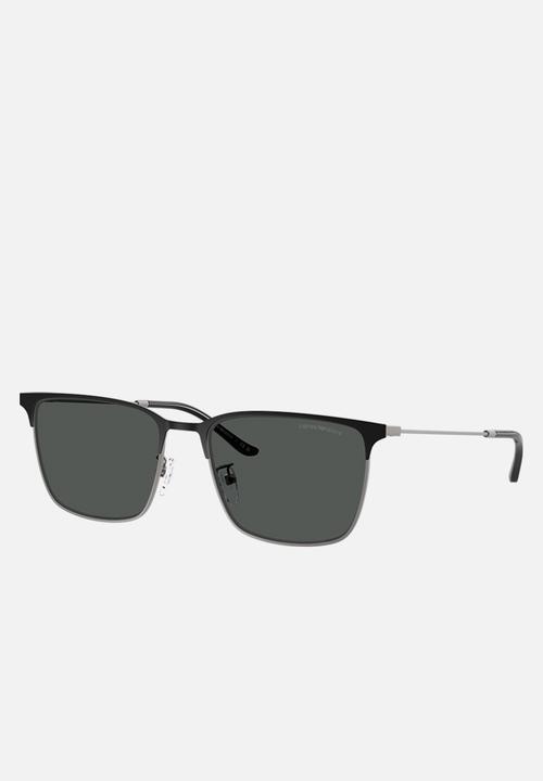 Emporio Armani - EA - Matte Gunmetal/Black-Grey