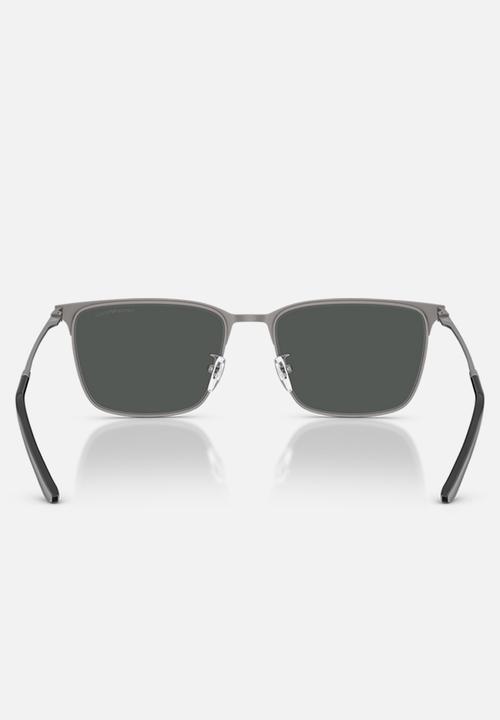Emporio Armani - EA - Matte Gunmetal/Black-Grey