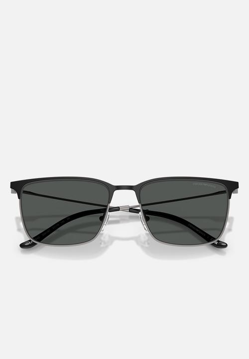 Emporio Armani - EA - Matte Gunmetal/Black-Grey