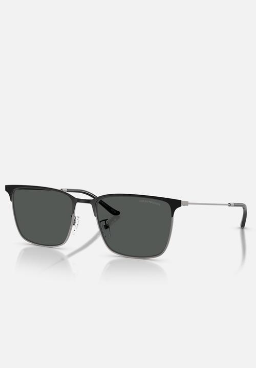 Emporio Armani - EA - Matte Gunmetal/Black-Grey