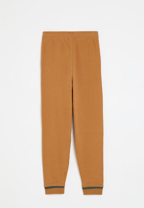 POLO - Boys dean jogger - tan