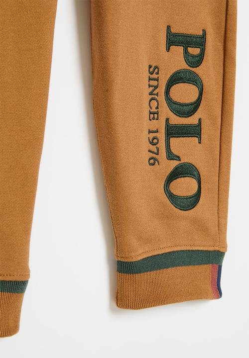 POLO - Boys dean jogger - tan