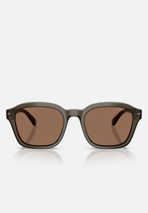 Emporio Armani - EA - Shiny Transparent Grey-Grey