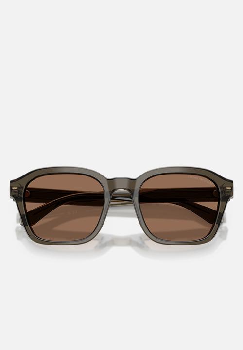 Emporio Armani - EA - Shiny Transparent Grey-Grey