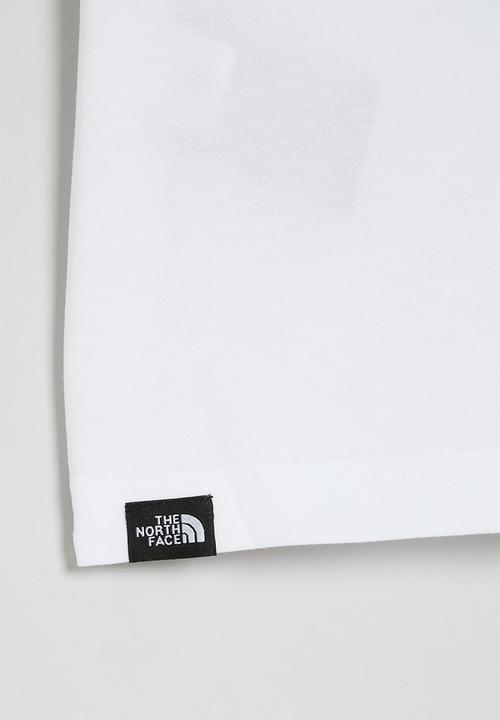 The North Face - B S/S Easy Tee-Tnf White-Duck Green