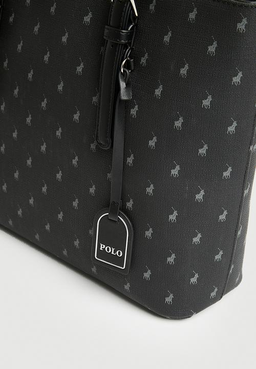POLO - Iconic medium tote bag - black
