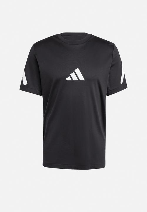 adidas Performance - Z.N.E. TEE - BLACK/WHITE