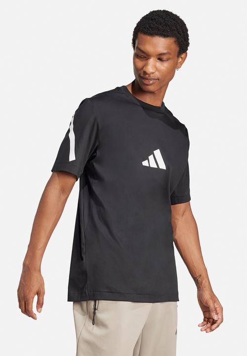 adidas Performance - Z.N.E. TEE - BLACK/WHITE