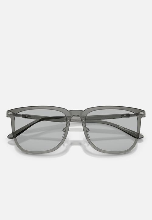 Emporio Armani - EA - Shiny Transparent Grey-Grey