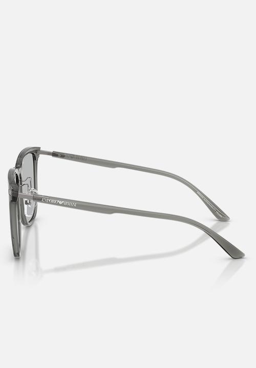 Emporio Armani - EA - Shiny Transparent Grey-Grey