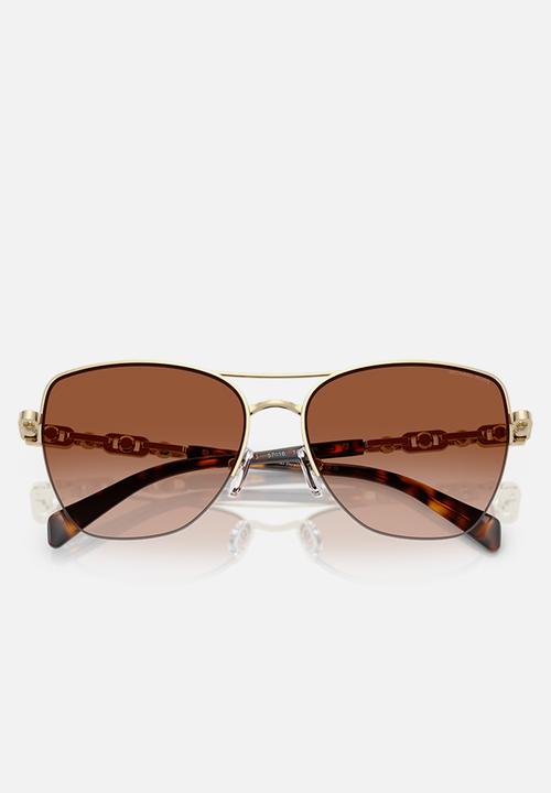 Michael Kors Eyewear - Dorado Beach - Light Gold Shiny-Gold