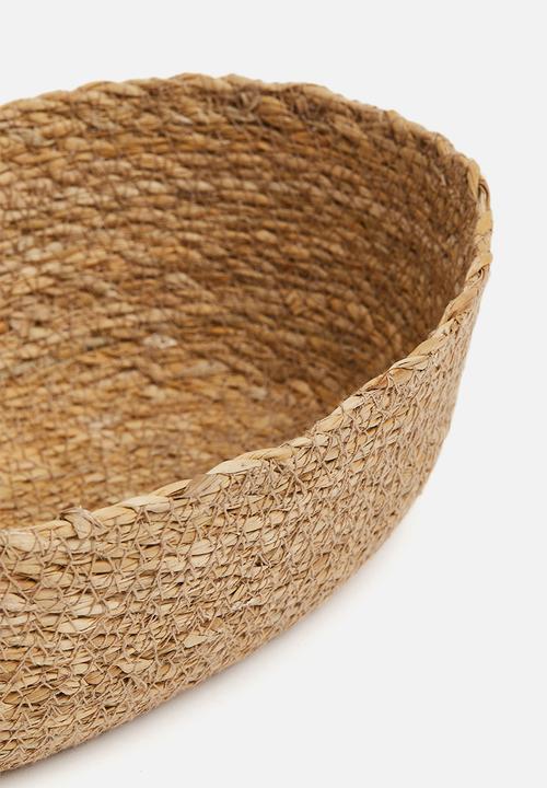 H&M - Seagrass storage basket - beige