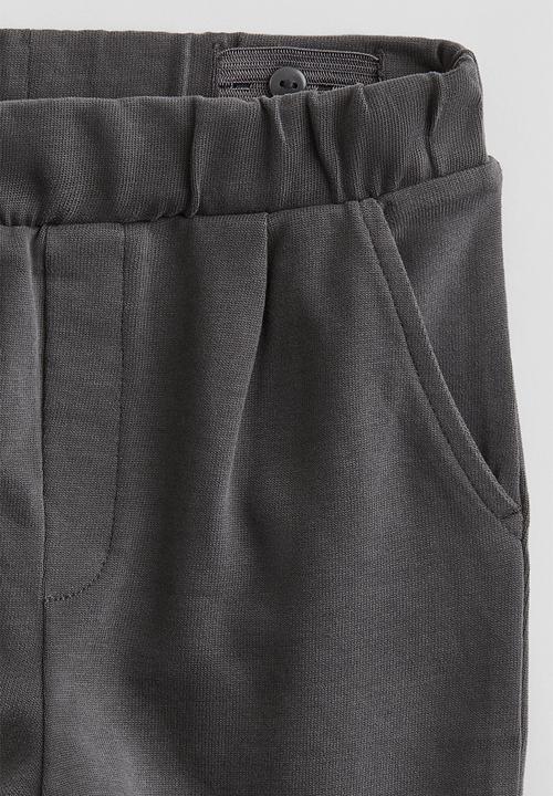 H&M - Cotton jersey trousers - dark grey