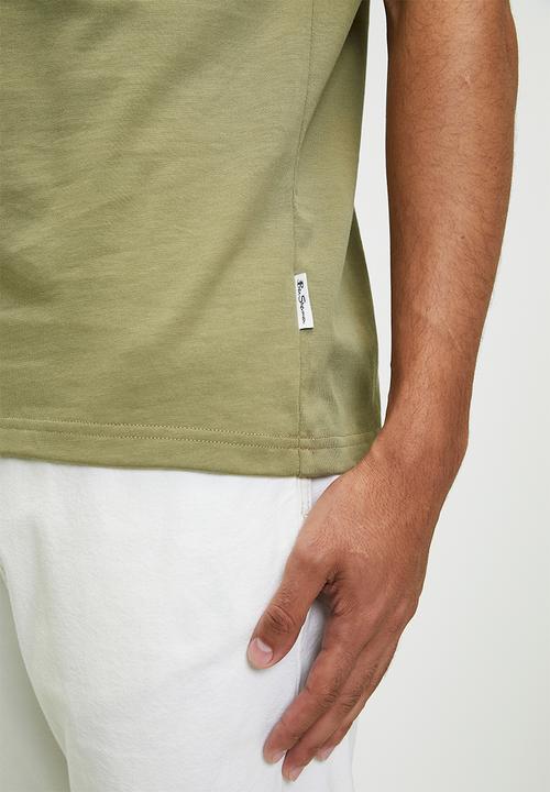 Ben Sherman - Ocean Records Oversize Tee - Olive Night