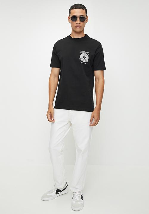 Ben Sherman - Ocean Records Oversize Tee - Black