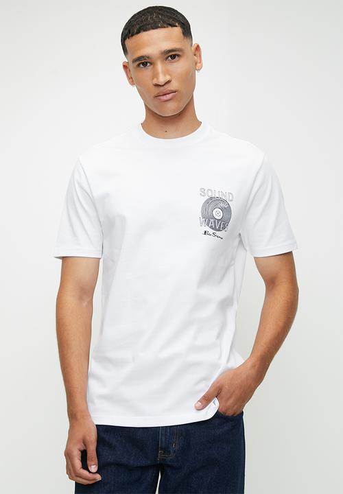 Ben Sherman - Ocean Records Oversize Tee - White